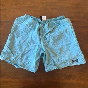 Patagonia Baggie Aqua Blue Shorts w/liner